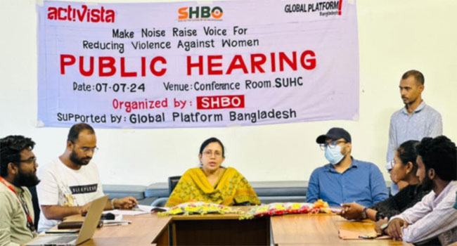 নোয়াখালীতে স্বাস্থ্য সেবা ও নারীবান্ধব গণশুনানি অনুষ্ঠিত