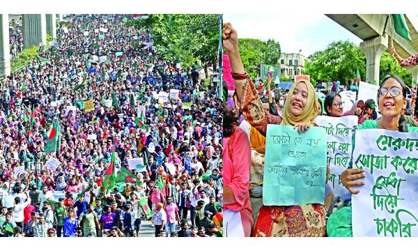 ব্লকেড চলবে, বাধা এলে প্রতিরোধ