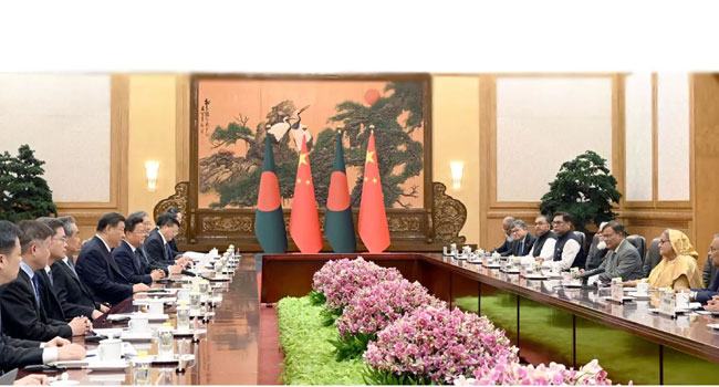 বাংলাদেশকে অনুদান ও ঋণ সহায়তা দেবে চীন