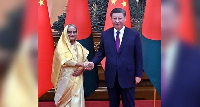 বাংলাদেশের উন্নয়নে চীনের সহযোগিতা অব্যাহত থাকবে : শি জিনপিং