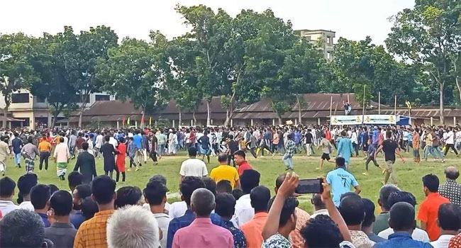 ভালুকায় ফুটবল টুর্নামেন্টে ২ দলে সংঘর্ষ, আহত ২