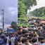 সীতাকুণ্ডে ঢাকা-চট্টগ্রাম রেলপথে শিক্ষার্থীদের অবরোধ