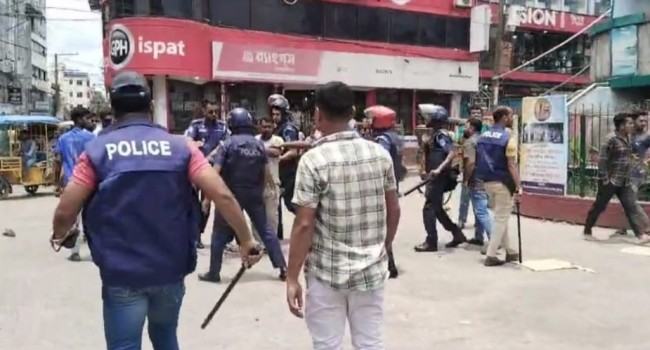 কোটা সংস্কার আন্দোলন : মুন্সীগঞ্জে পৃথকস্থানে সংঘর্ষে আহত ১০