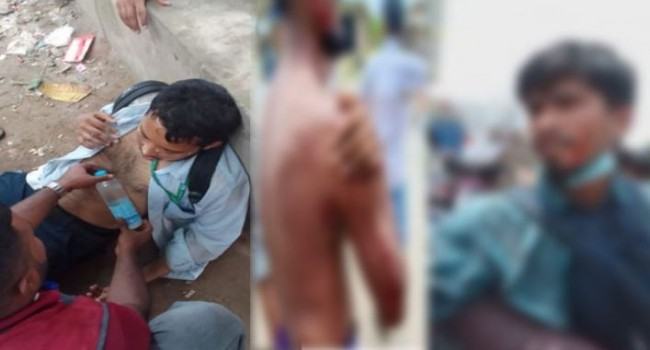 বরিশালে শিক্ষার্থীদের সাথে পুলিশের সংঘর্ষ, আহত ৩০