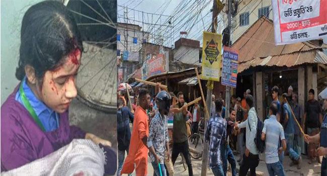 ফরিদপুরে আন্দোলনকারীদের ওপর হামলা, আটক শতাধিক শিক্ষার্থী