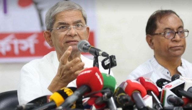 জনগণের সাথে প্রতারণাই আওয়ামী চরিত্রের ভূষণ : মির্জা ফখরুল