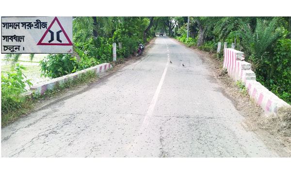 চৌগাছায় ঝুঁকিপূর্ণ সেতু দিয়ে যান চলাচল