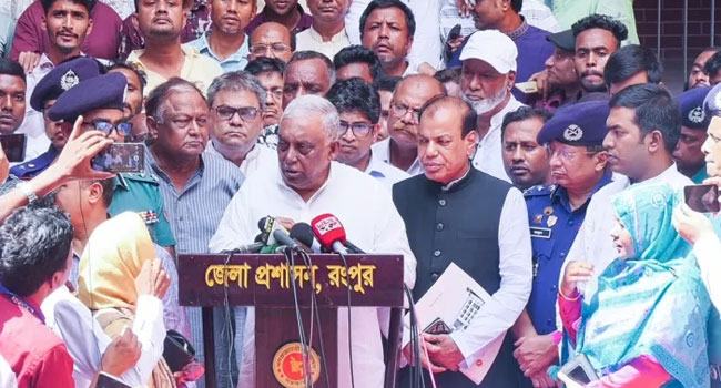 ‘জড়িতদের সবাইকে শনাক্ত না করা পর্যন্ত আইনশৃঙখলা বাহিনীর অভিযান চলবে’