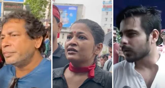 শিক্ষার্থীদের সাথে সংহতি জানালো ‘শিল্পী সমাজ’