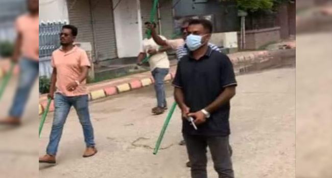 জামালপুরে শিক্ষার্থীদের মিছিলে ধাওয়াকারী সেই অস্ত্রধারীরা ছাত্রলীগ নেতা