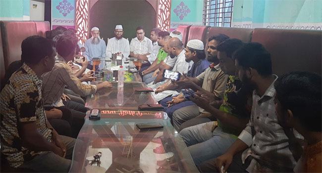 ঈশ্বরগঞ্জে সাংবাদিকদের সাথে জামায়াত ও শিবিরের মতবিনিময় সভা