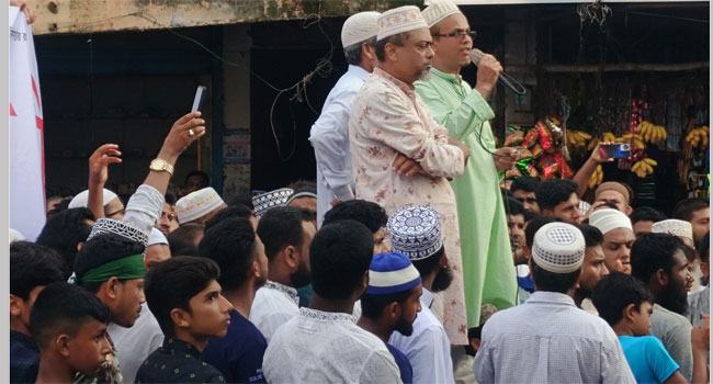কুমারখালীতে জামায়াতের বিশাল শান্তি সমাবেশ অনুষ্ঠিত