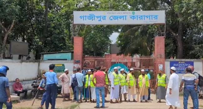 গাজীপুর জেলা কারাগারে সংঘাতে আহত ১৬