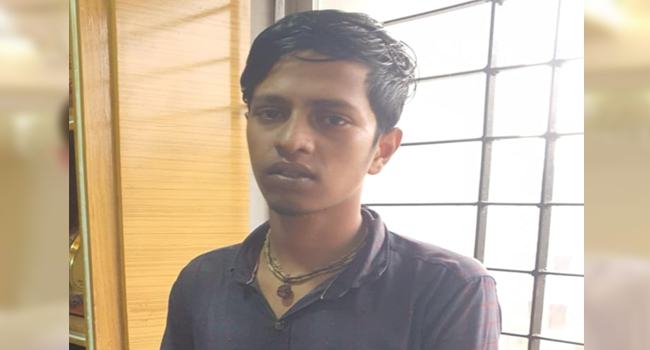 কাউখালীতে সাম্প্রদায়িক দাঙ্গা সৃষ্টির অপচেষ্টাকারী অমৃত শীল জনতার হাতে আটক