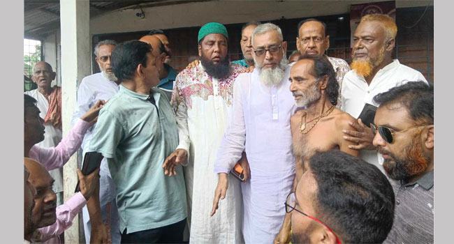 গফরগাঁওয়ে হিন্দু ধর্মাবলম্বীদের সাথে পৌর বিএনপির মতবিনিময়