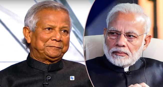 ড. ইউনূসকে শুভেচ্ছা নরেন্দ্র মোদির