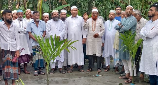 কোটা আন্দোলনে নিহত সুজনের কবর জিয়ারত করলেন জামায়াত