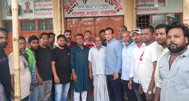 ফতুল্লা মন্দির ও সংখ্যালঘুদের জানমালের নিরাপত্তায় বিএনপির নেতাকর্মীরা