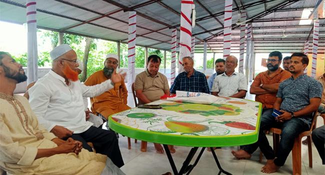 নাসিরনগরে হিন্দু নেতাদের সাথে জামায়াতের মতবিনিময়