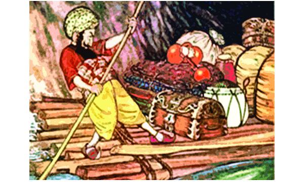 সিন্দাবাদের প্রথম সমুদ্রযাত্রা