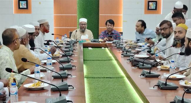 কালীগঞ্জে উপজেলা নির্বাহী অফিসারের সাথে জামায়াতের মতবিনিময়