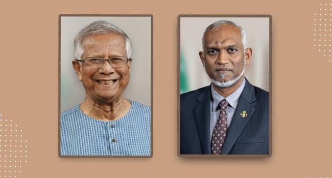বাংলাদেশের অন্তর্বর্তীকালীন সরকারকে অভিনন্দন জানিয়েছেন মালদ্বীপের রাষ্ট্রপতি