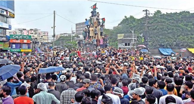 গণ-অভ্যুত্থান ও ফ্যাসিবাদের বিদায়