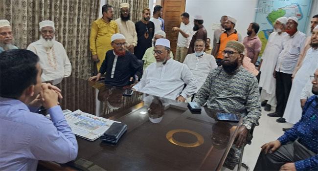 নারায়ণগঞ্জ সদর ইউএনওর সাথে জামায়াতের সৌজন্য সাক্ষাৎ