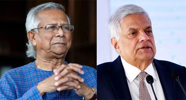 প্রধান উপদেষ্টাকে ফোন করে শ্রীলঙ্কার প্রেসিডেন্টের অভিনন্দন