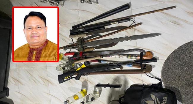 সেনাবাহিনীর অভিযানে সাবেক ইউপি চেয়ারম্যান ও আ’লীগ নেতা তাজ অস্ত্রসহ আটক