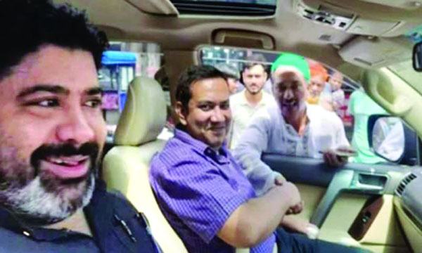 উপদেষ্টাপুত্রকে নিয়ে হাসানাতপুত্রের বরিশাল সফর