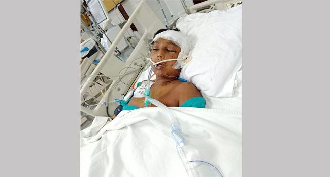 ছাত্র আন্দোলনে আহত শিশু রাতুল অর্থের অভাবে সুচিকিৎসা থেকে বঞ্চিত
