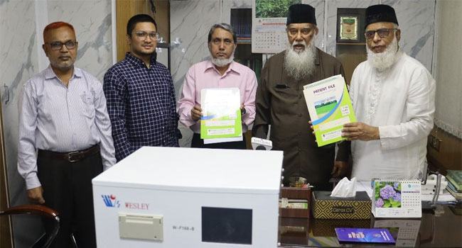 বারাকাহ হাসপাতালে কিডনি ডায়ালাইজার রি-প্রসেসিং মেশিন হস্তান্তর