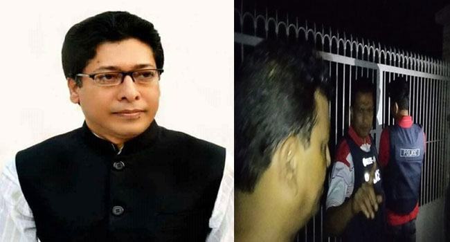 ‘সাবেক জনপ্রশাসনমন্ত্রী আছেন’ সন্দেহে বাড়ি তল্লাশি