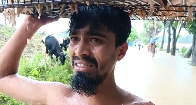 নিরাপদ আশ্রয়ের খোঁজে কুমিল্লার শত শত মানুষ