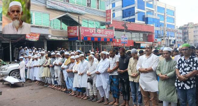 যাত্রাবাড়ীতে সড়ক দুর্ঘটনায় বৃদ্ধ নিহত, জুরাইনে দাফন