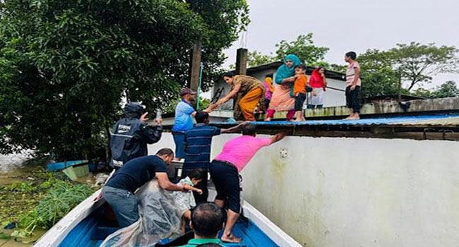 পানি কমছে পরশুরাম ও ছাগলনাইয়ায়, নতুন করে প্লাবিত সদর উপজেলা