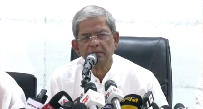নির্বাচিত পার্লামেন্টের মাধ্যমে রাষ্ট্র সংস্কারের বিকল্প নেই : মির্জা ফখরুল