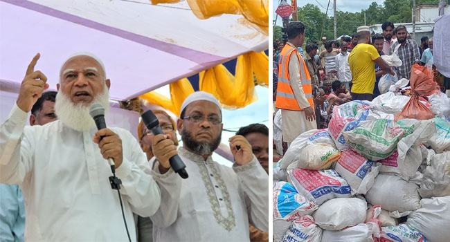 বাংলাদেশকে পূর্বাভাস না দিয়ে পানি ছেড়ে দেয়া ভারতের জেনেভা আইন লঙ্ঘন : জামায়াত আমির