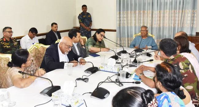 বন্যা মোকাবেলায় এনজিওগুলোর দক্ষতা কাজে লাগানোর আহ্বান প্রধান উপদেষ্টার