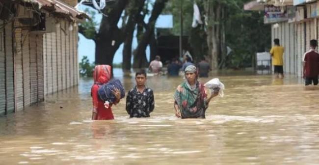 বন্যা পরিস্থিতি উন্নতির আভাস, নদী এখনো বিপৎসীমার ওপরে