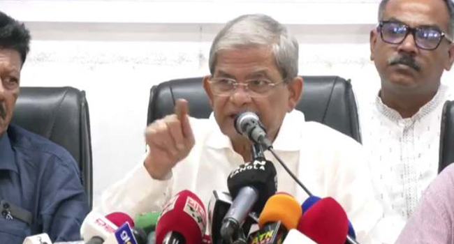 ফ্যাসিবাদের মদদদাতাদের প্রশাসনে দেখতে চাই না : মির্জা ফখরুল