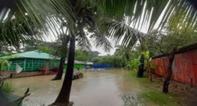 নোয়াখালীতে বন্যা পরিস্থিতির কিছুটা উন্নতি
