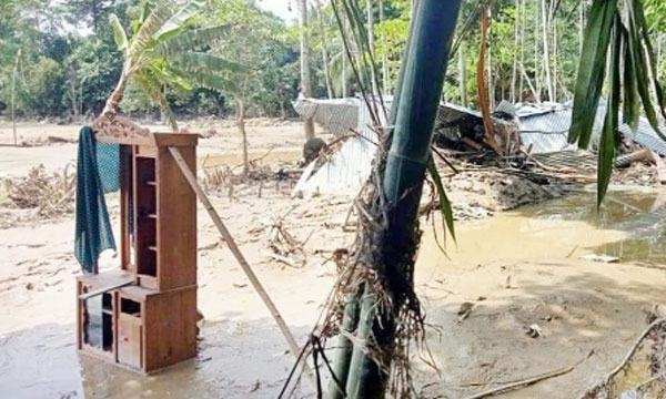 কুলাউড়ায় বন্যায় ৫০ কোটি টাকার ওপরে ক্ষতি