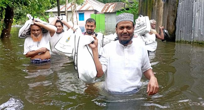 দাগনভুঞায় ৩০০০ পরিবারকে খাদ্য সহায়তা জামায়াতের