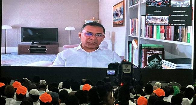 স্বৈরাচারের পতন হলেও প্রেতাত্মারা এখনো নানা স্বড়যন্ত্রে লিপ্ত : তারেক রহমান