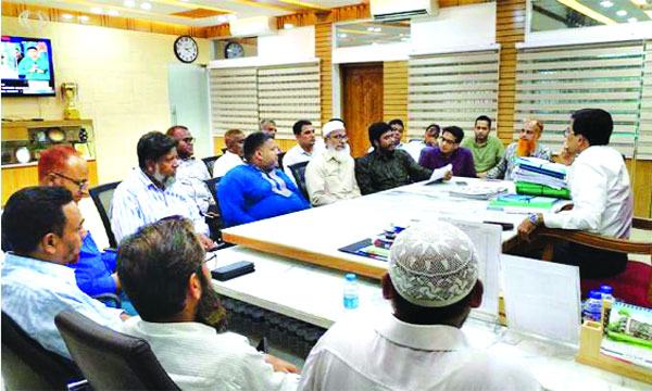 নারায়ণগঞ্জ ডিসির সাথে ১২ ব্যবসায়ী সংগঠনের সাক্ষাৎ, ৪ দফা দাবি