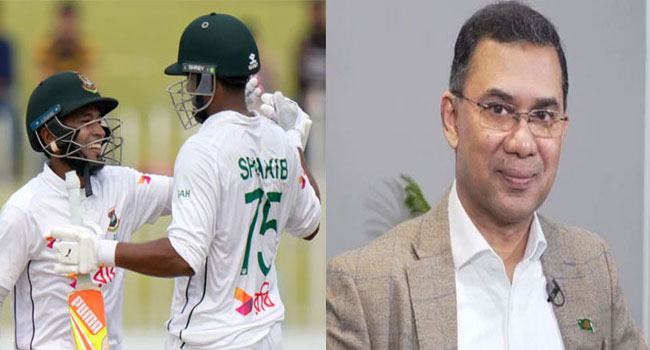 বাংলাদেশ ক্রিকেট টিমকে তারেক রহমানের অভিন্দন