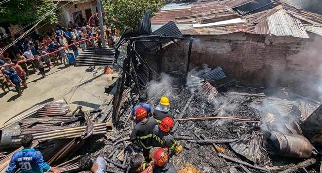বন্যার পর এবার আগুনে নিঃস্ব মিরসরাইয়ের শহীদ-খালেদারা