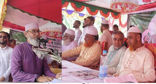 আল্লামা সাঈদীকে পরিকল্পিতভাবে হত্যা করা হয়েছে : নাজিরপুরে মাসুদ সাঈদী